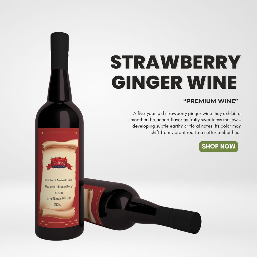Strawberry Ginger Premium Wine