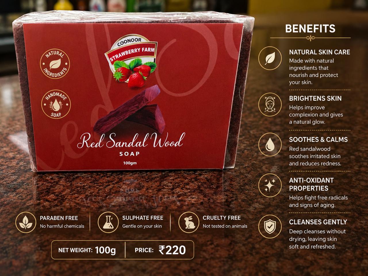 Red Sandal soap