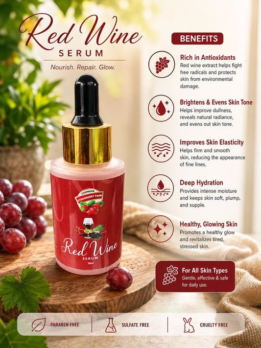 Red wine serum